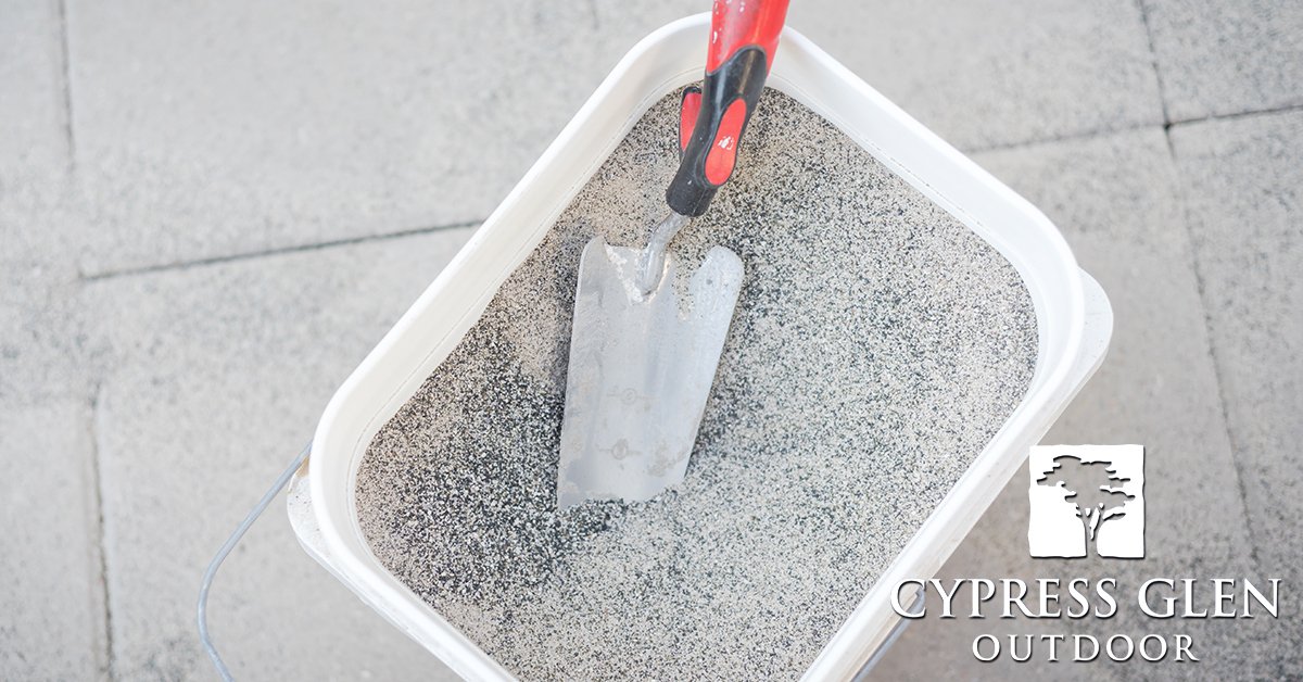 Polymeric Sand application